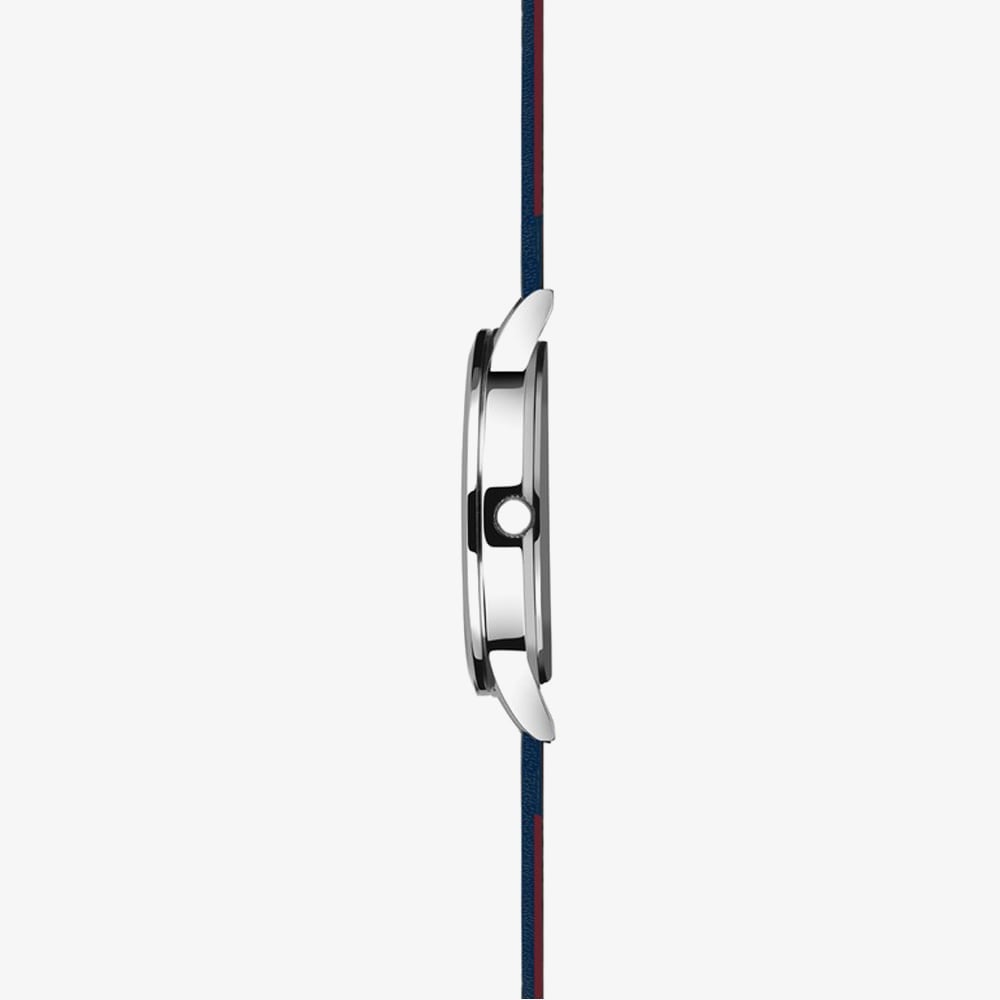 Sekonda Modern Nordic Blue Leather Strap Watch 40484