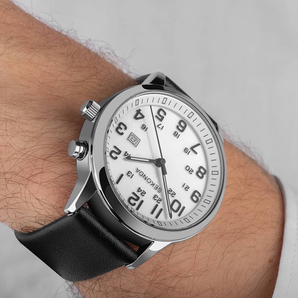 Sekonda Classic Easy Reader White Dial Watch 30125