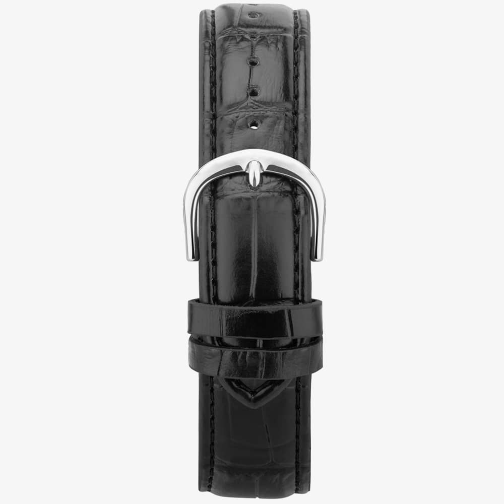 Sekonda Easy Reader Black Leather Strap Watch 30121