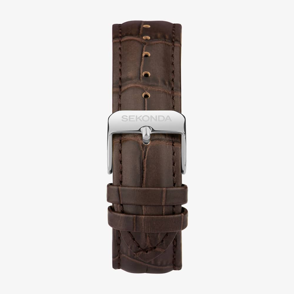 Sekonda Armstrong Moon Phase Brown Watch 30146