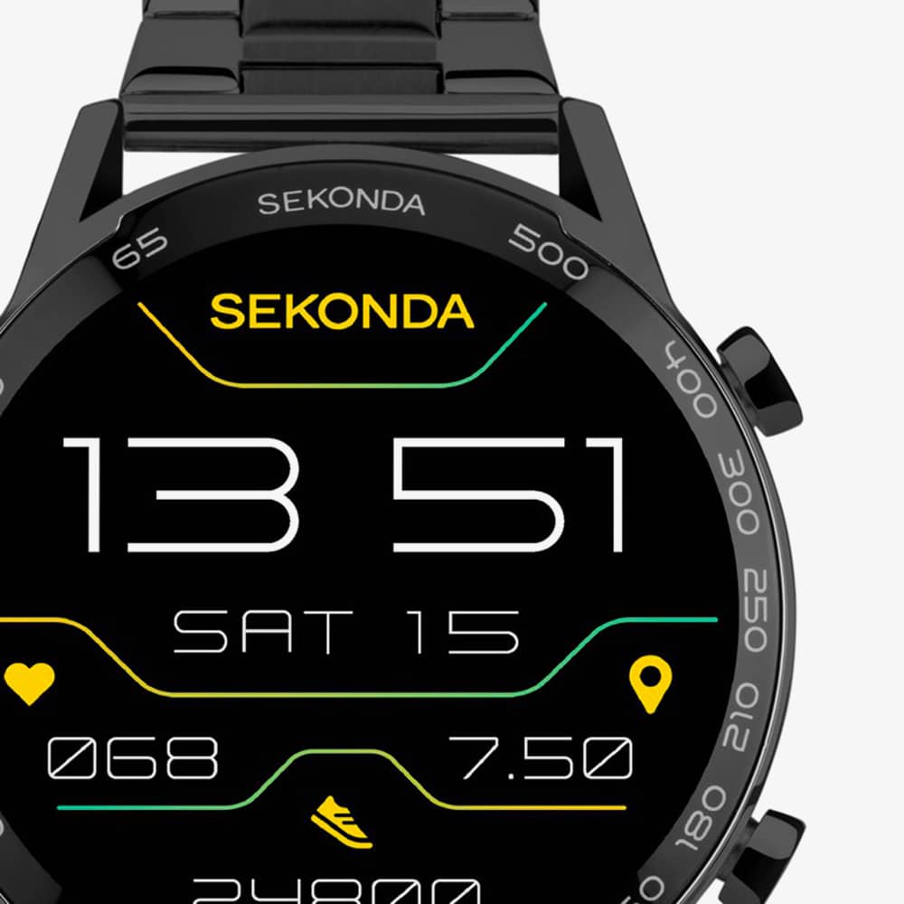 Sekonda Active Plus Black Smart Watch 30226