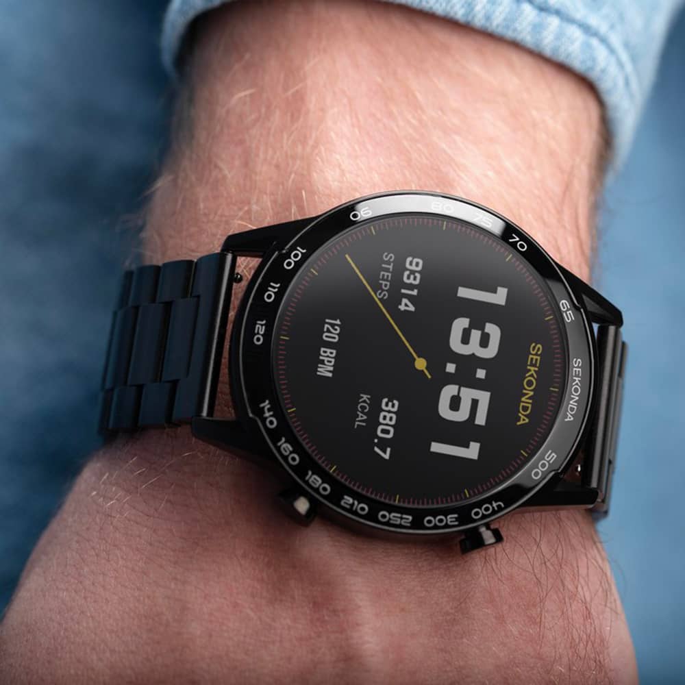 Sekonda Active Plus Black Smart Watch 30226