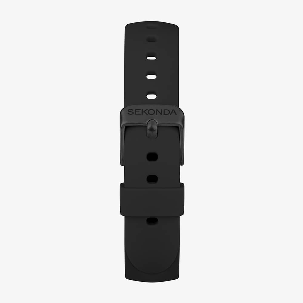 Sekonda Track Black Rubber Strap Smart Watch 30171