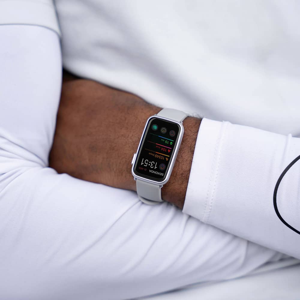 Sekonda Track Grey Rubber Strap Smart Watch 30169