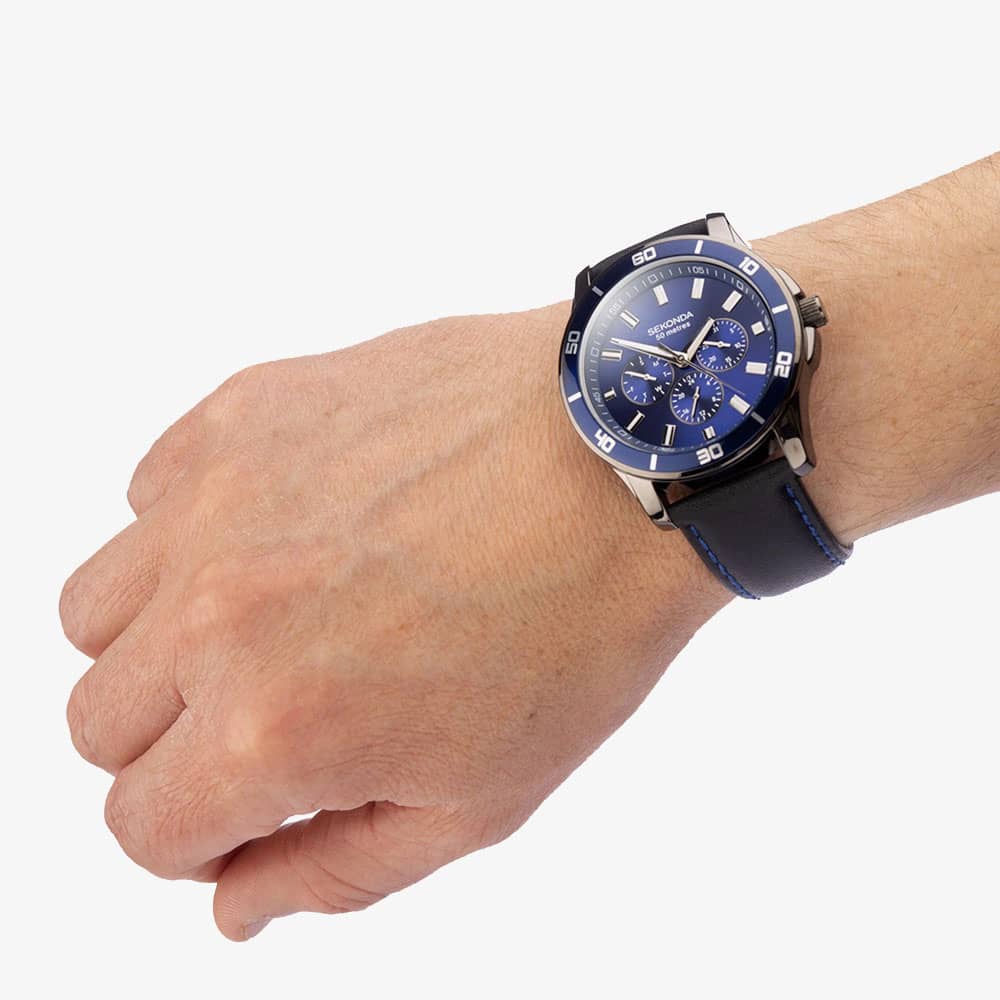 Sekonda Mens Sport Blue Watch 1634