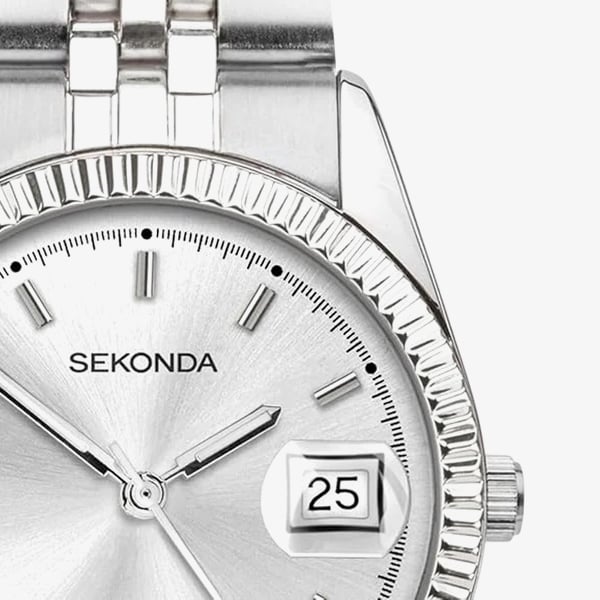 Sekonda Mens Classic Silver Watch 1688