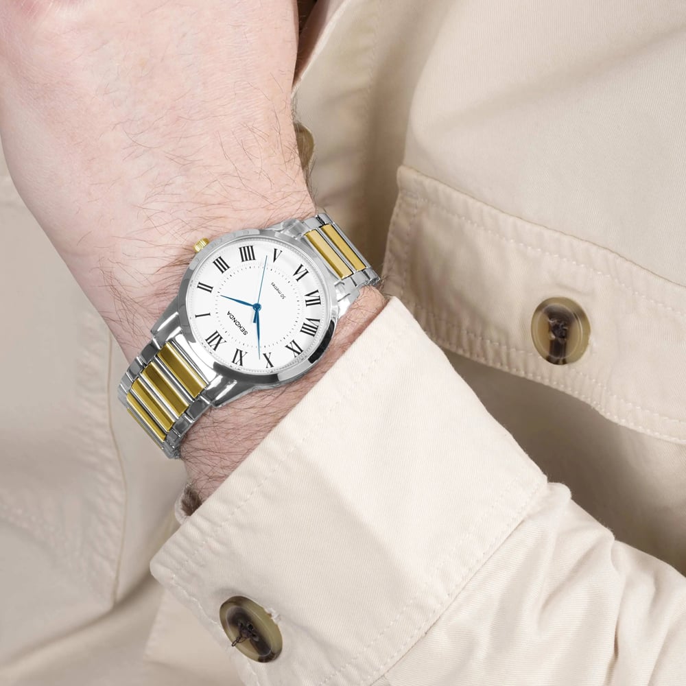 Sekonda Mens Beaumont Two-Tone Watch 30248