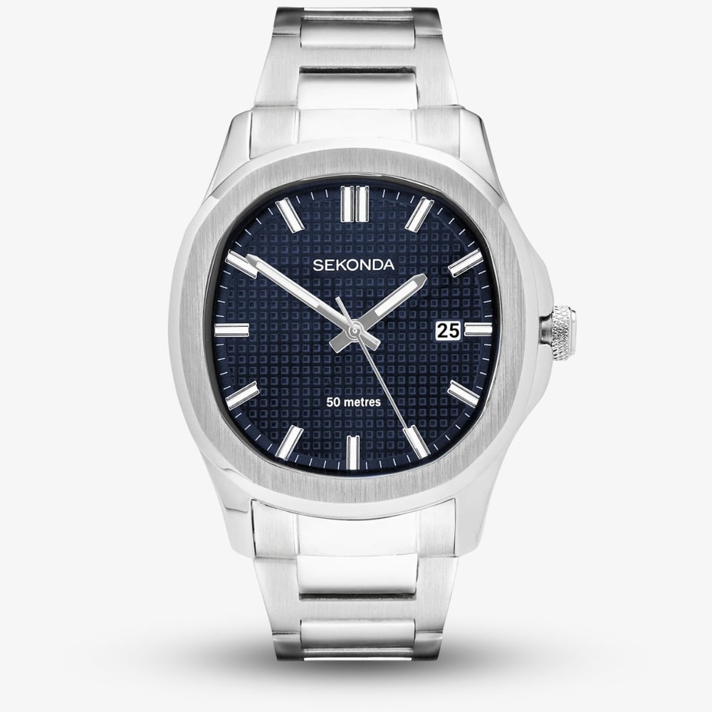 Click to view product details and reviews for Sekonda Mens Octaire Stainless Steel Blue Dial Watch 30275. Click to view product details and reviews for Sekonda Mens Octaire Stainless Steel Blue Dial Watch 30275.