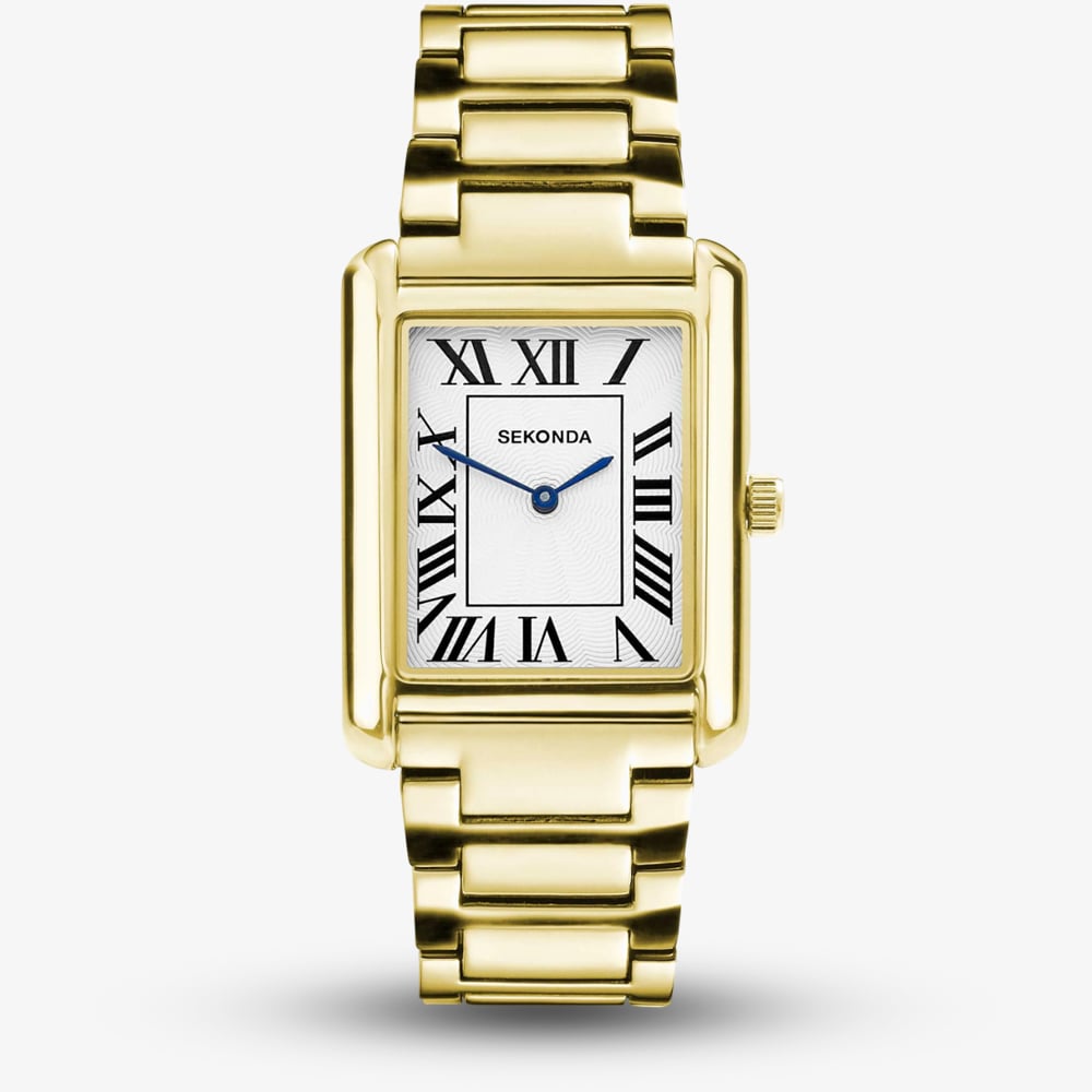 Click to view product details and reviews for Sekonda Mens Clement Gold Plated White Dial Watch 30273.