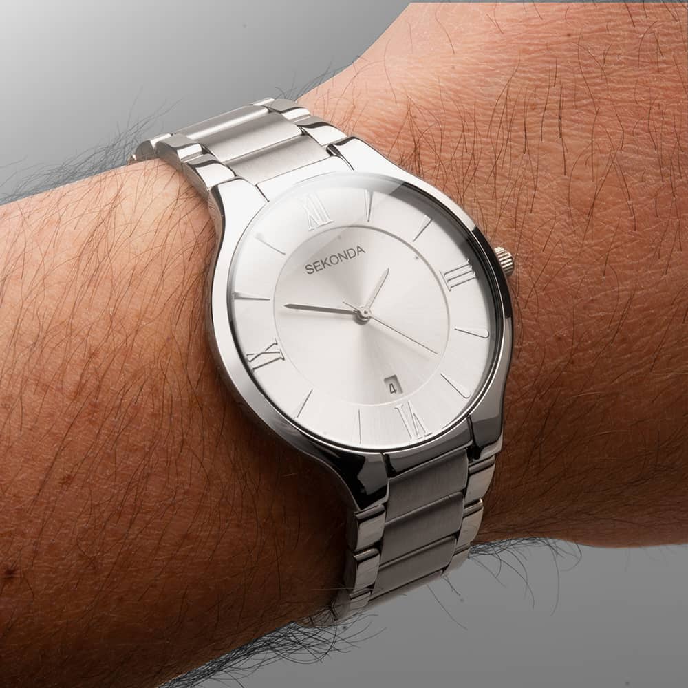 Sekonda Classic Wilson Silver Watch 1915