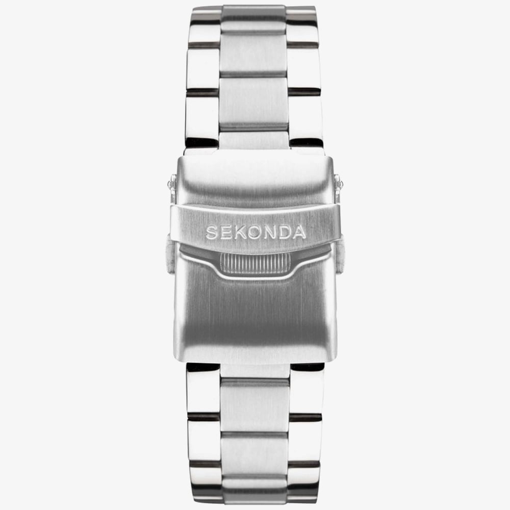 Sekonda Velocity Chronograph Black Dial Bracelet Watch 30023