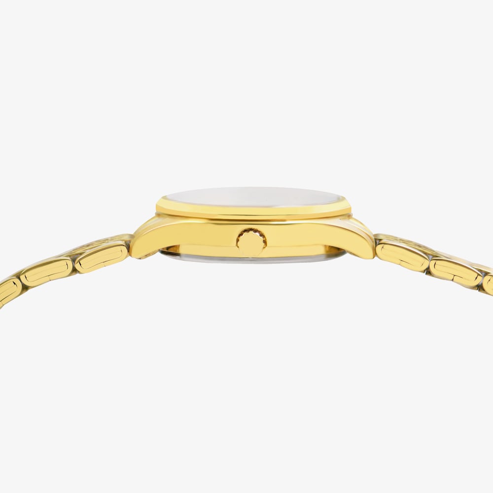 Lorus Ladies Champagne Dial Golden Bracelet Watch RG208ZX9