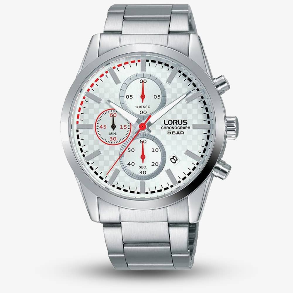 Product photograph of Lorus Mens Chronograph Watch Rm393fx9 from The Jewel Hut