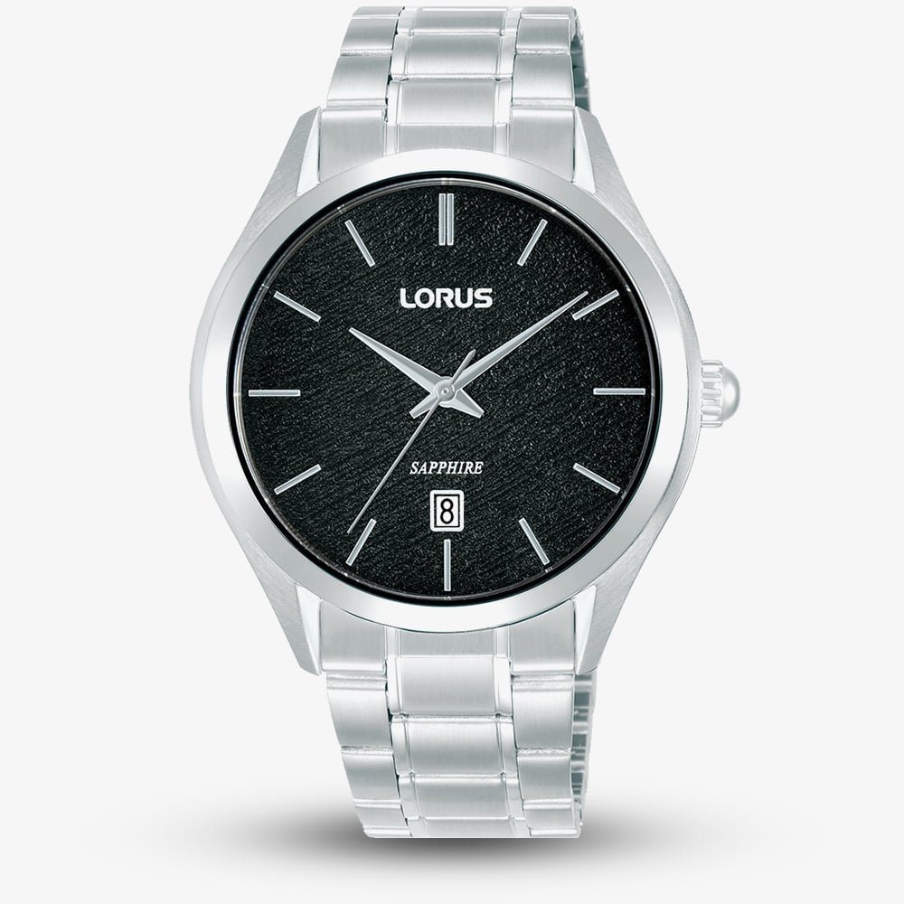 Click to view product details and reviews for Lorus Mens Classic Black Dial Stainless Steel Bracelet Watch Rh963rx9. Click to view product details and reviews for Lorus Mens Classic Black Dial Stainless Steel Bracelet Watch Rh963rx9.