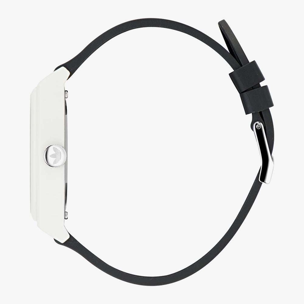 Adidas Unisex Project Two Black & White Logo Watch AOST235502I