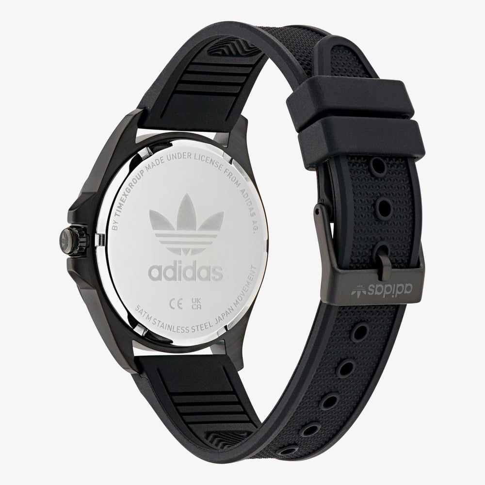 Adidas Originals Iconic One Black Strap Watch AOFH250012I