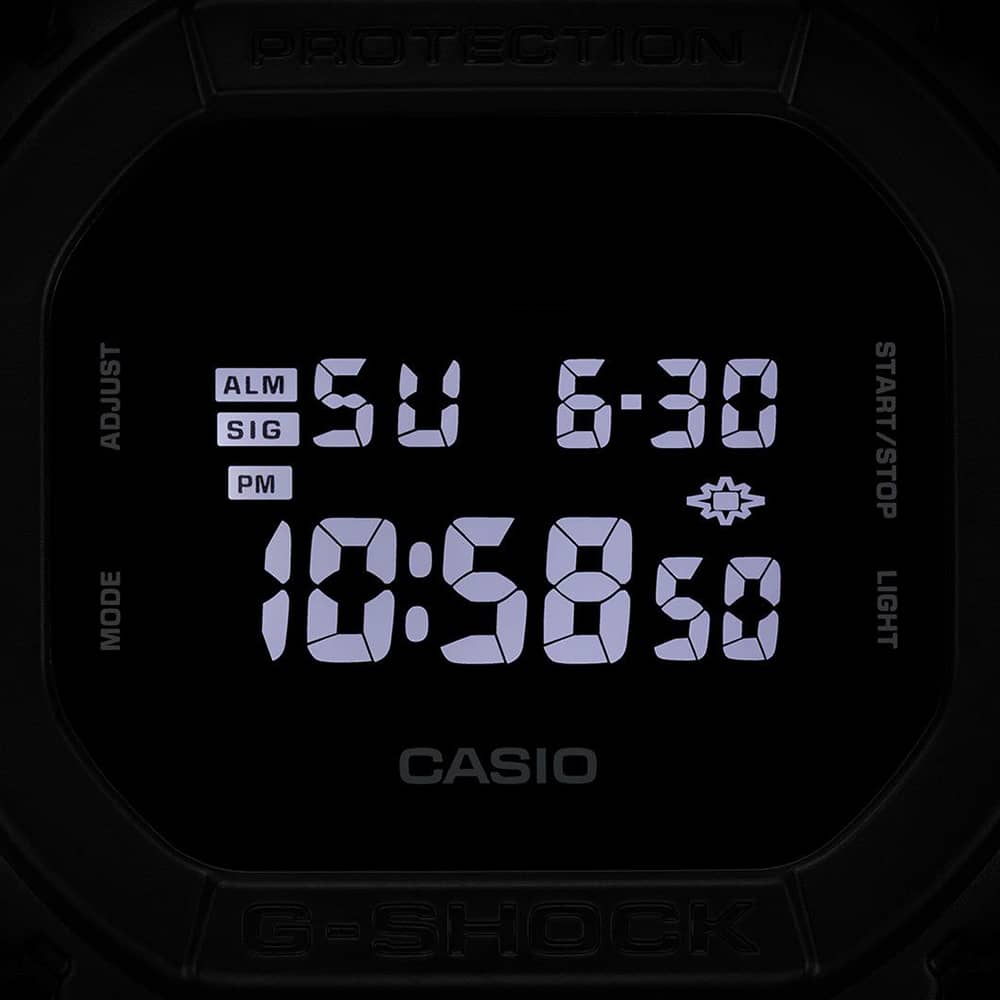 Casio G-Shock Core Black Digital Watch DW-5600UBB-1ER