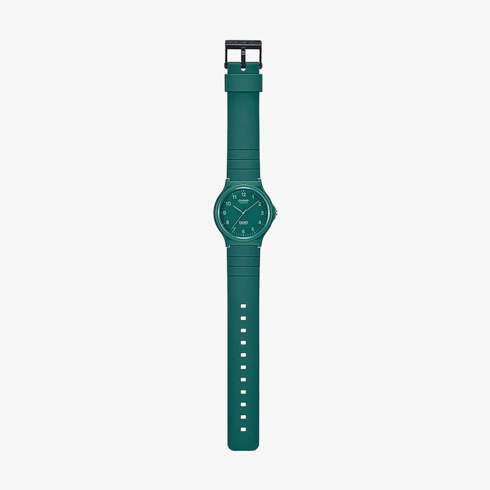 Casio Teal Rubber Watch MQ-24B-3BEF