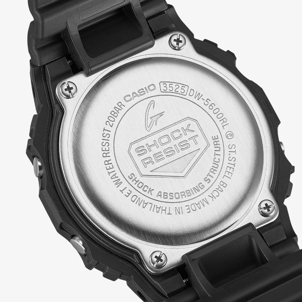 Casio Mens G-Shock Revival Black Digital Watch DW-5600RL-1ER