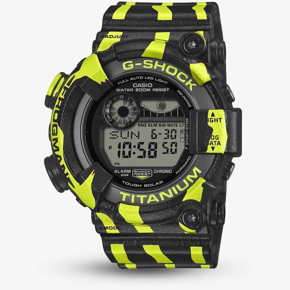 Casio Mens Special Edition Poisonous Frogman Digital Strap Watch GW-8200TPF-1ER