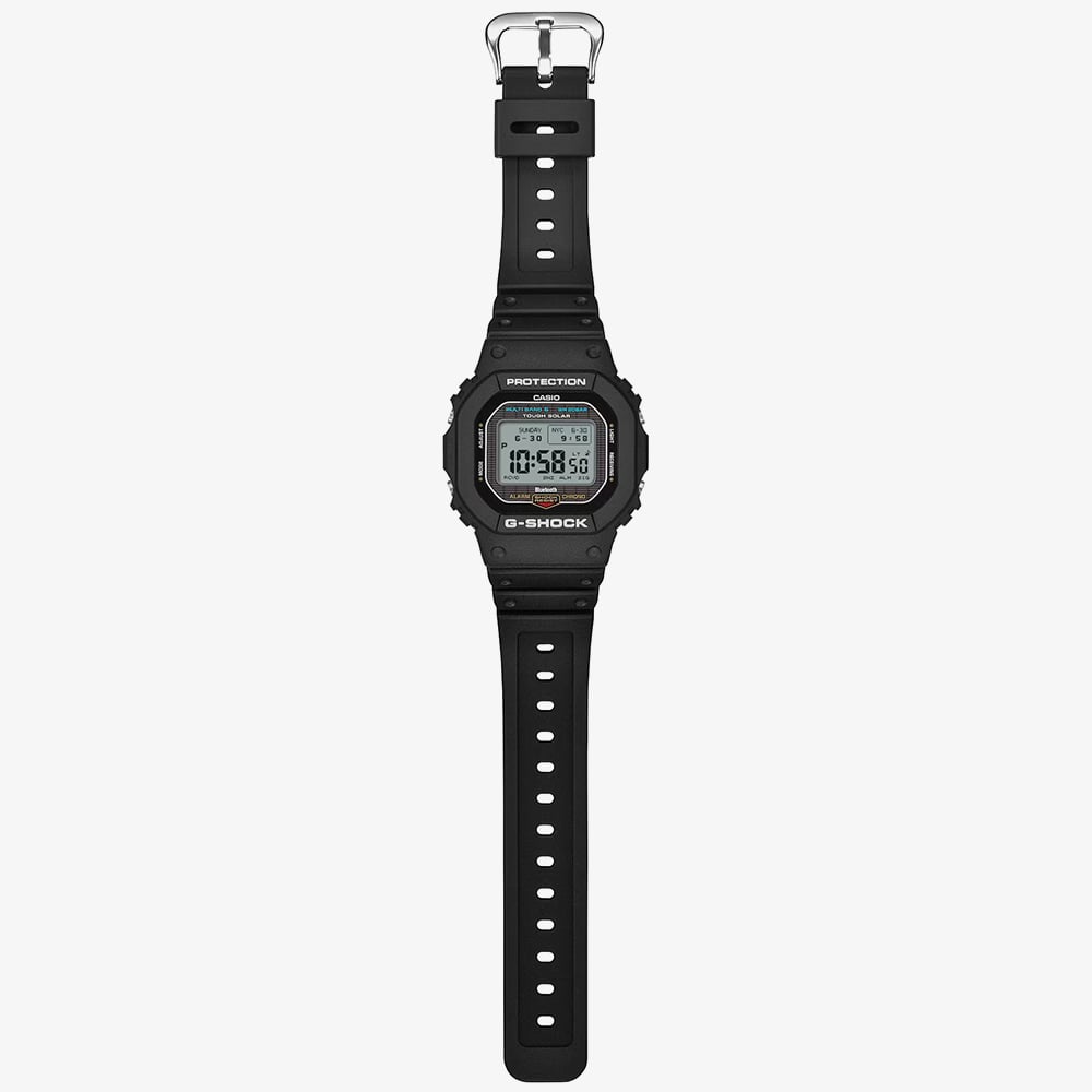 Casio Mens G-Shock 5600 Series Black Digital Solar Strap Watch GW-BX5600-1ER