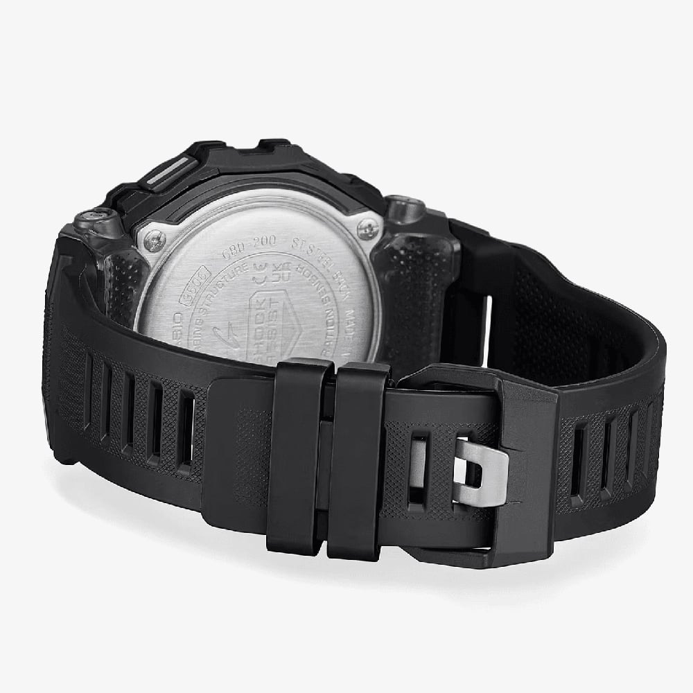 Casio G-Shock G-Squad Digital Black Strap Smartwatch GBD-200-1A1ER