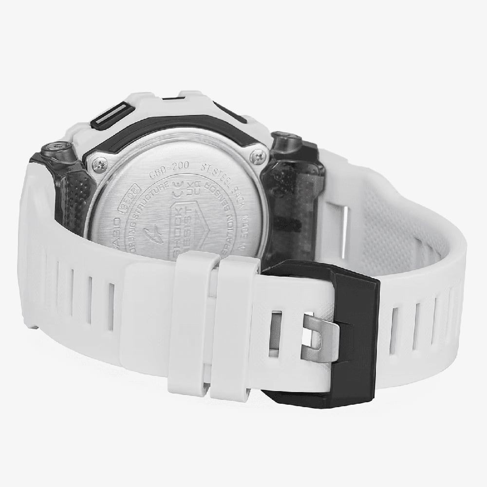 Casio G-Shock G-Squad Digital White Strap Smartwatch GBD-200-7ER