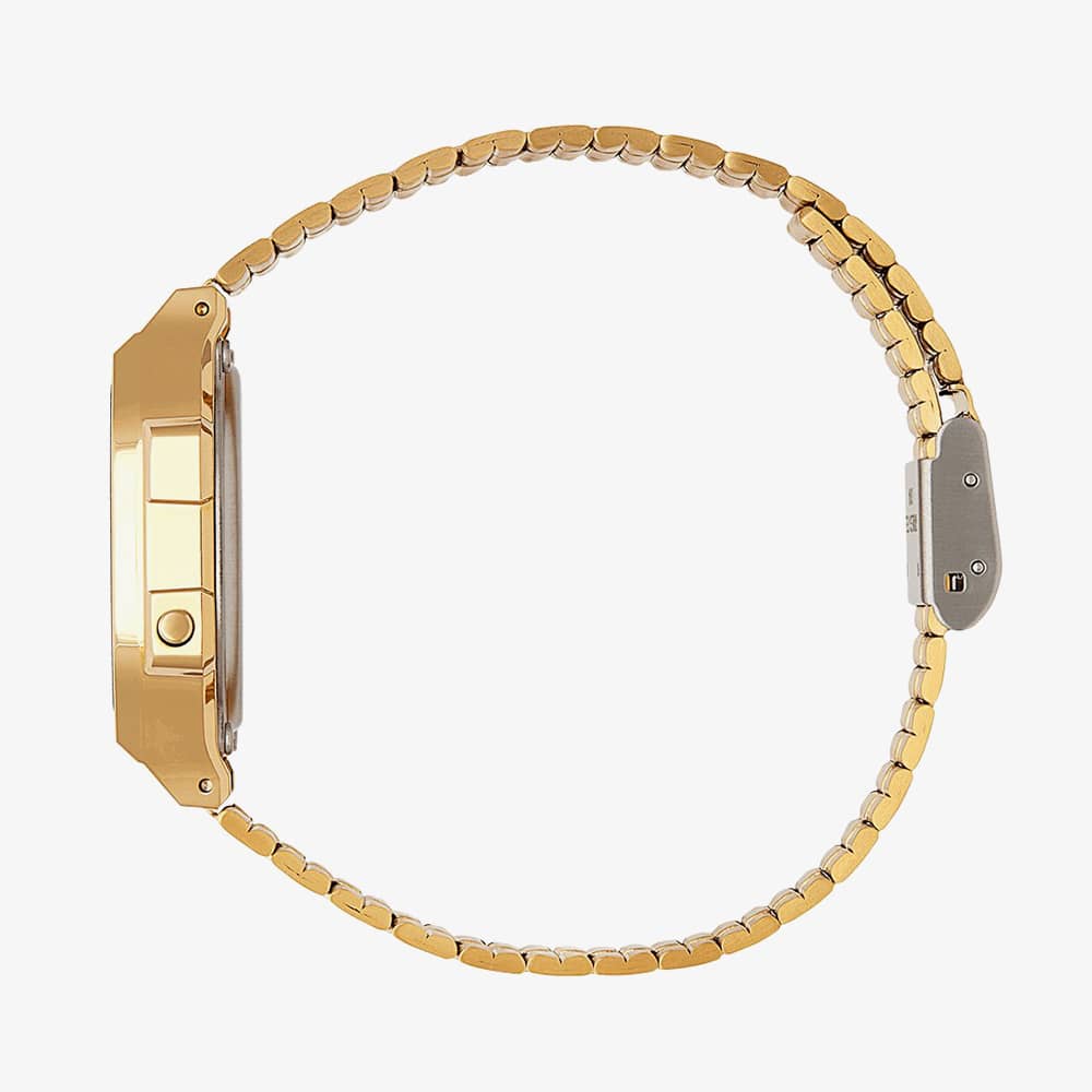 Casio Vintage Retro Digital Gold Bracelet Watch A168WG-9EF