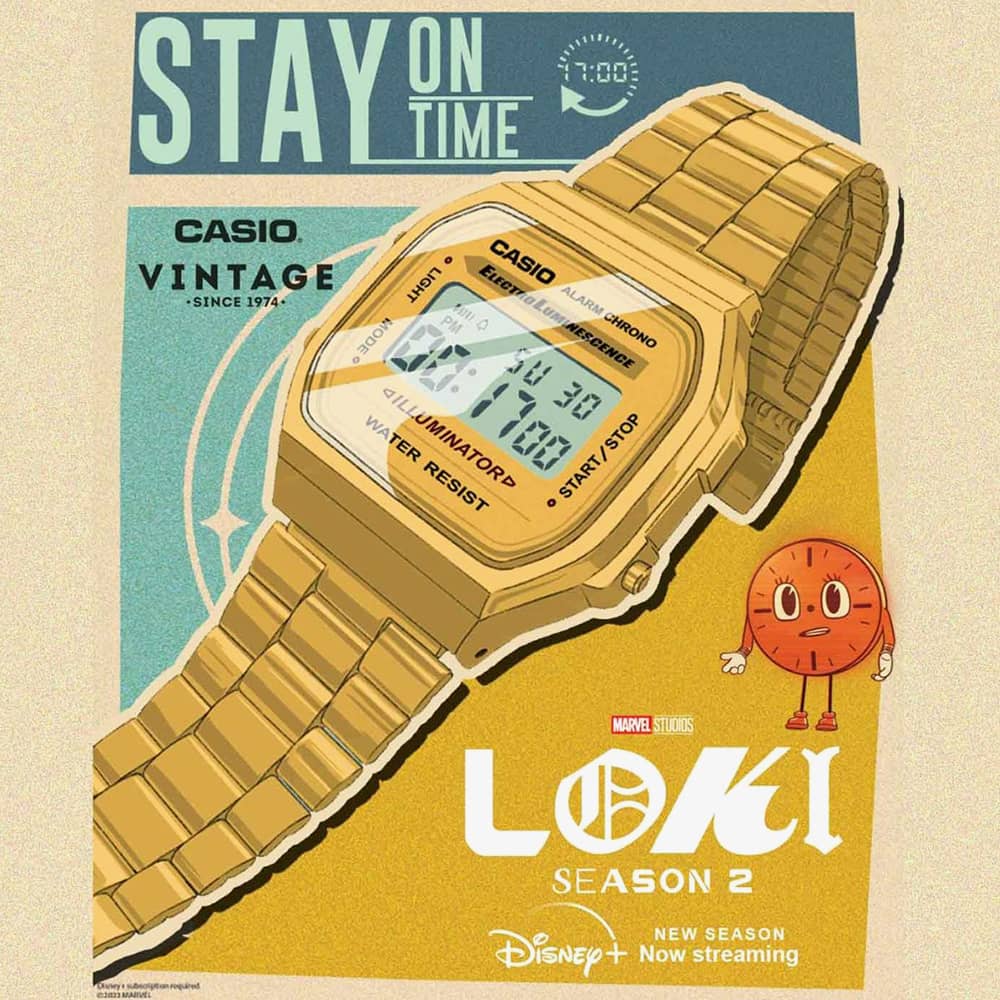 Casio Vintage Retro Digital Gold Bracelet Watch A168WG-9EF