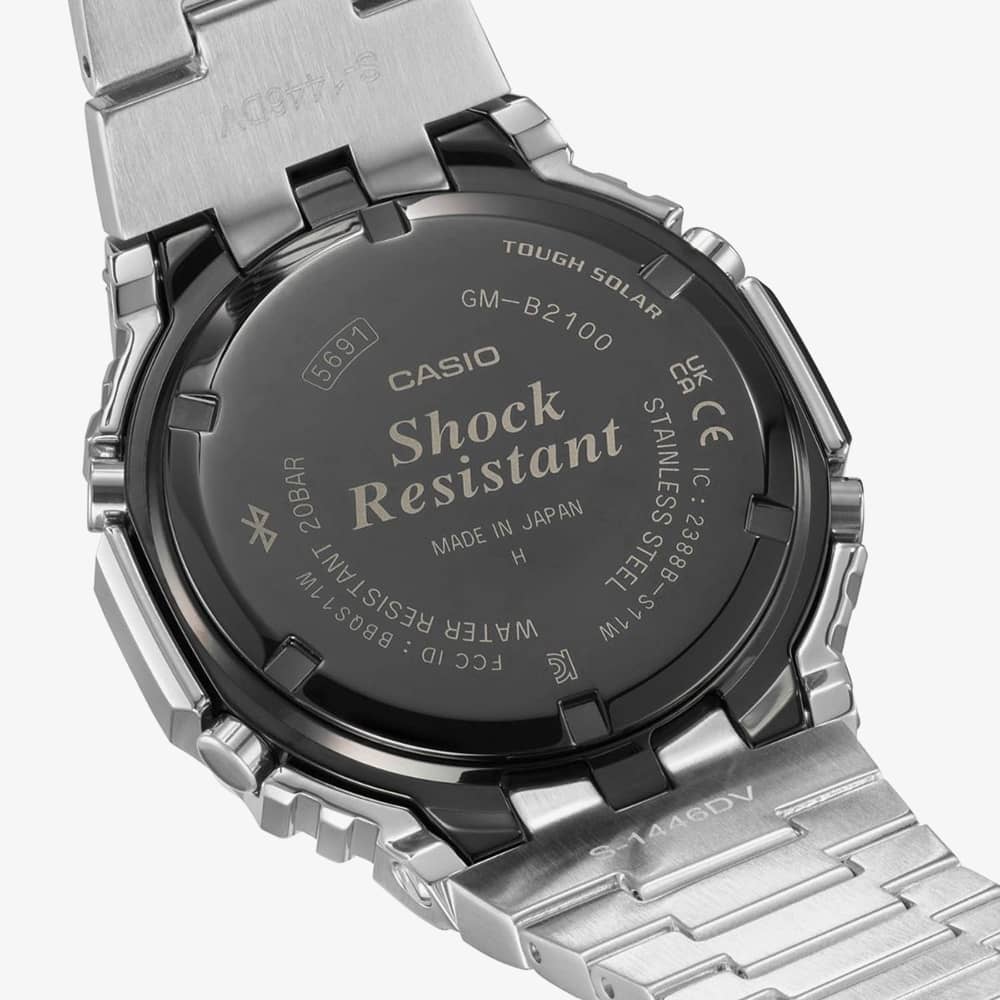 Casio G-Shock Full Metal 2100 Series Silver Smartwatch GM-B2100D-1AER