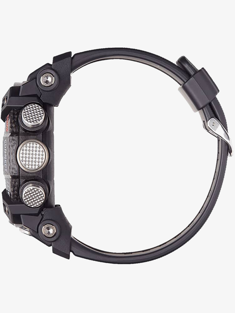 Casio G-Shock Master Of G Mudmaster Carbon Core Guard Dual Display Black Plastic Strap Smartwatch GG-B100-1AER