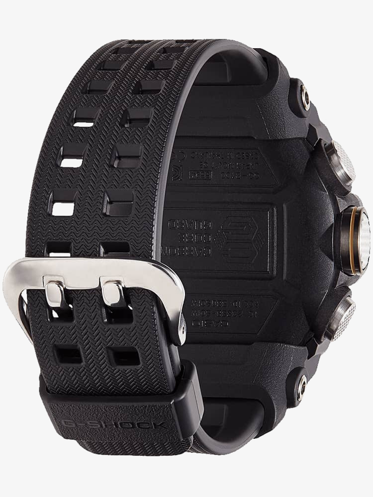 Casio G-Shock Master Of G Mudmaster Carbon Core Guard Dual Display Black Plastic Strap Smartwatch GG-B100-1AER