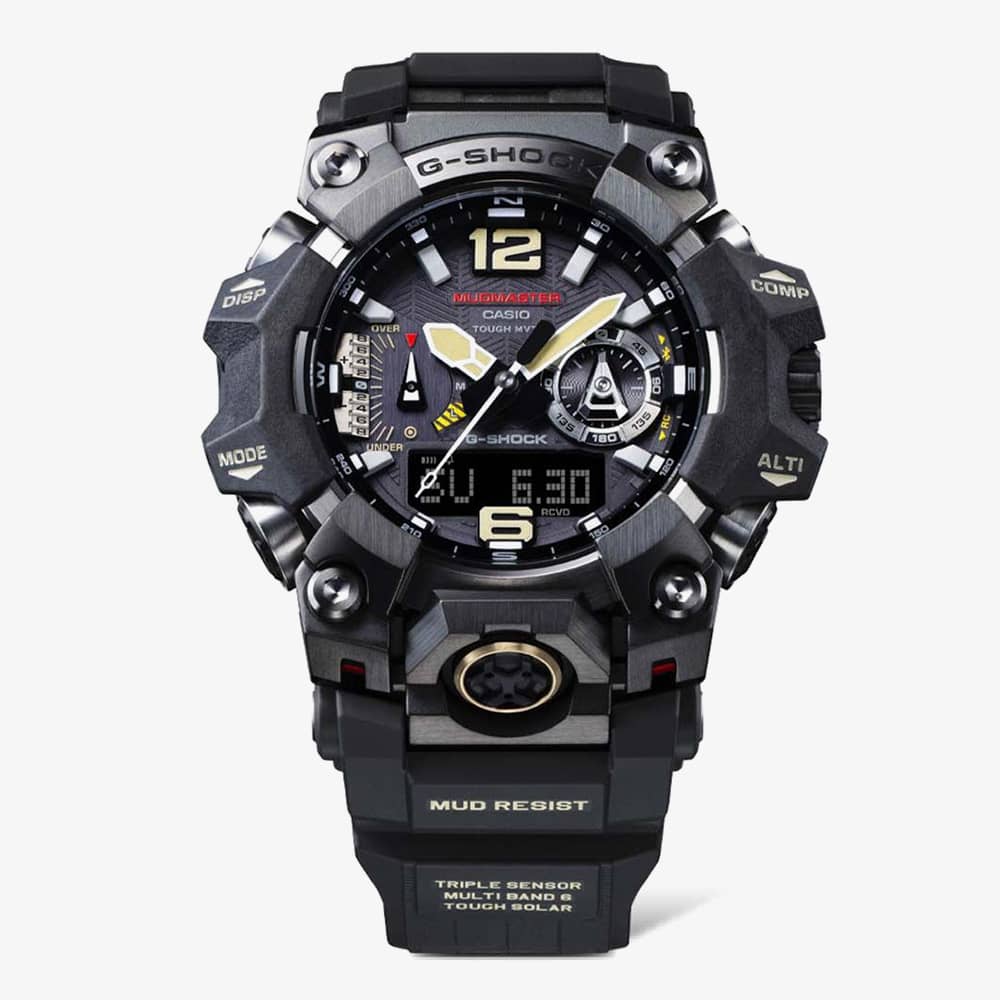 Casio G-Shock New Mudmaster Black Rubber Smartwatch GWG-B1000-1AER
