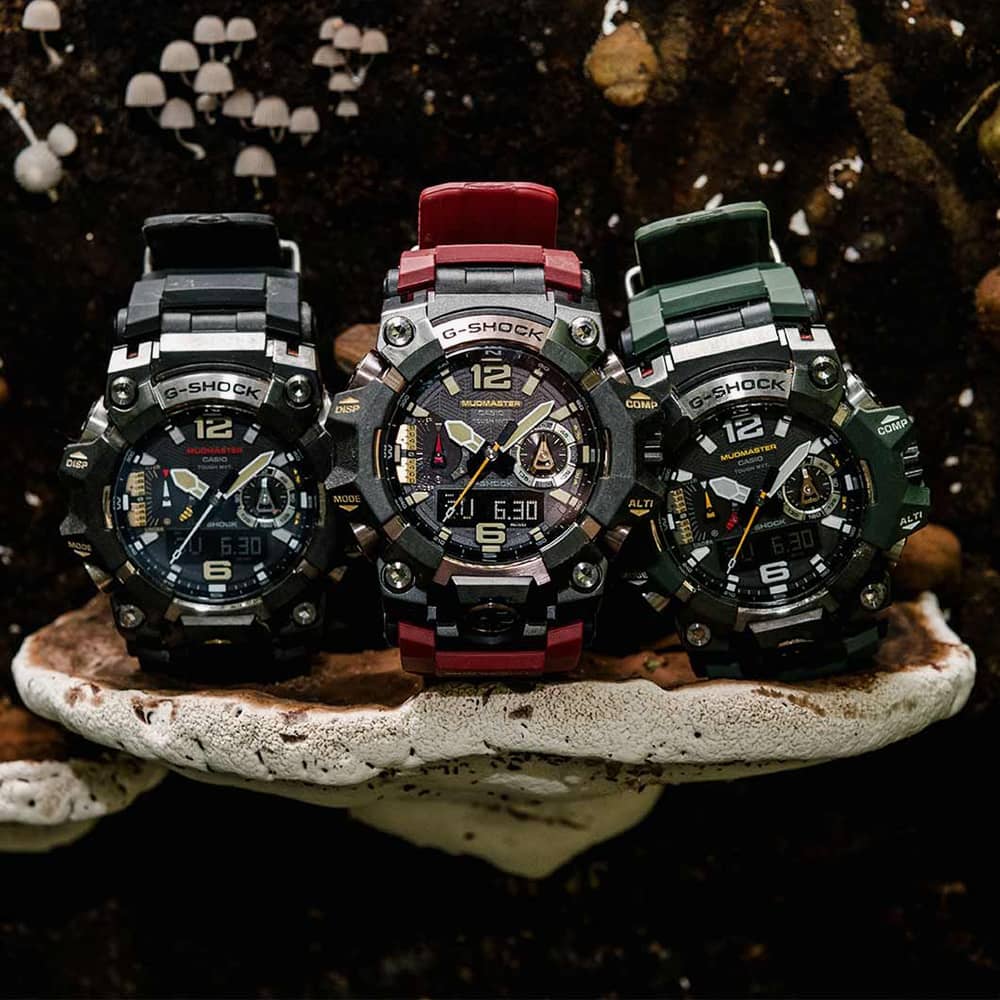 Casio G-Shock New Mudmaster Black Rubber Smartwatch GWG-B1000-1AER