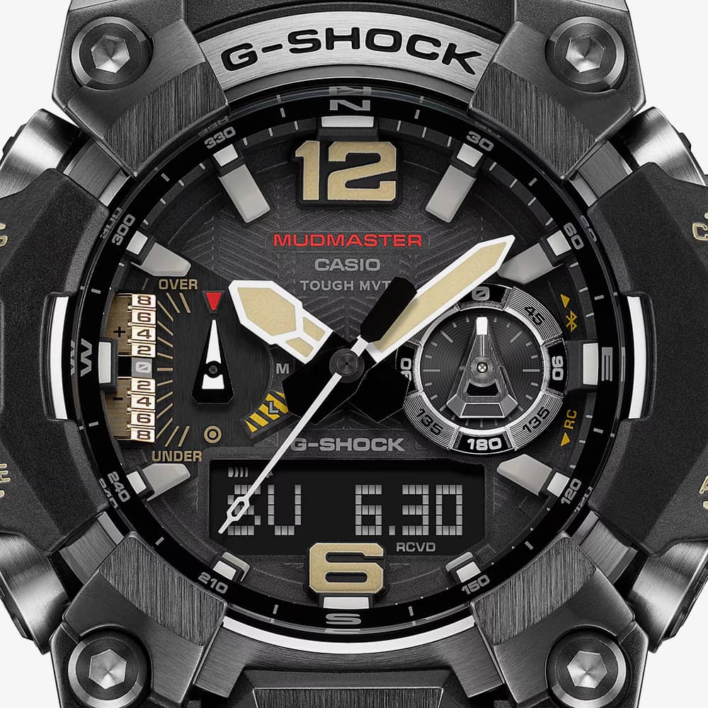 Casio G-Shock New Mudmaster Black Rubber Smartwatch GWG-B1000-1AER