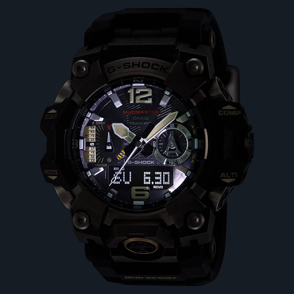 Casio G-Shock New Mudmaster Black Rubber Smartwatch GWG-B1000-1AER