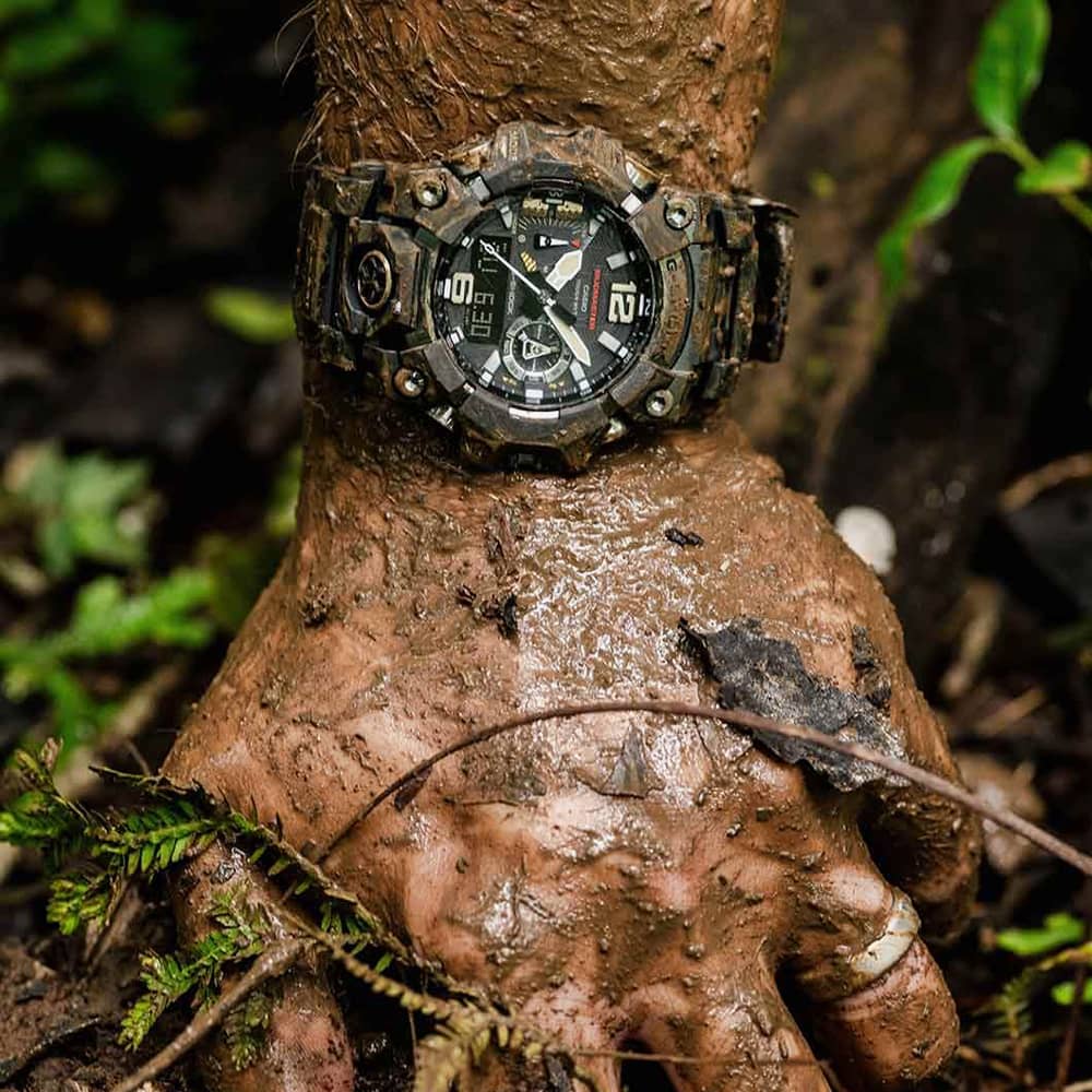 Casio G-Shock New Mudmaster Black Rubber Smartwatch GWG-B1000-1AER