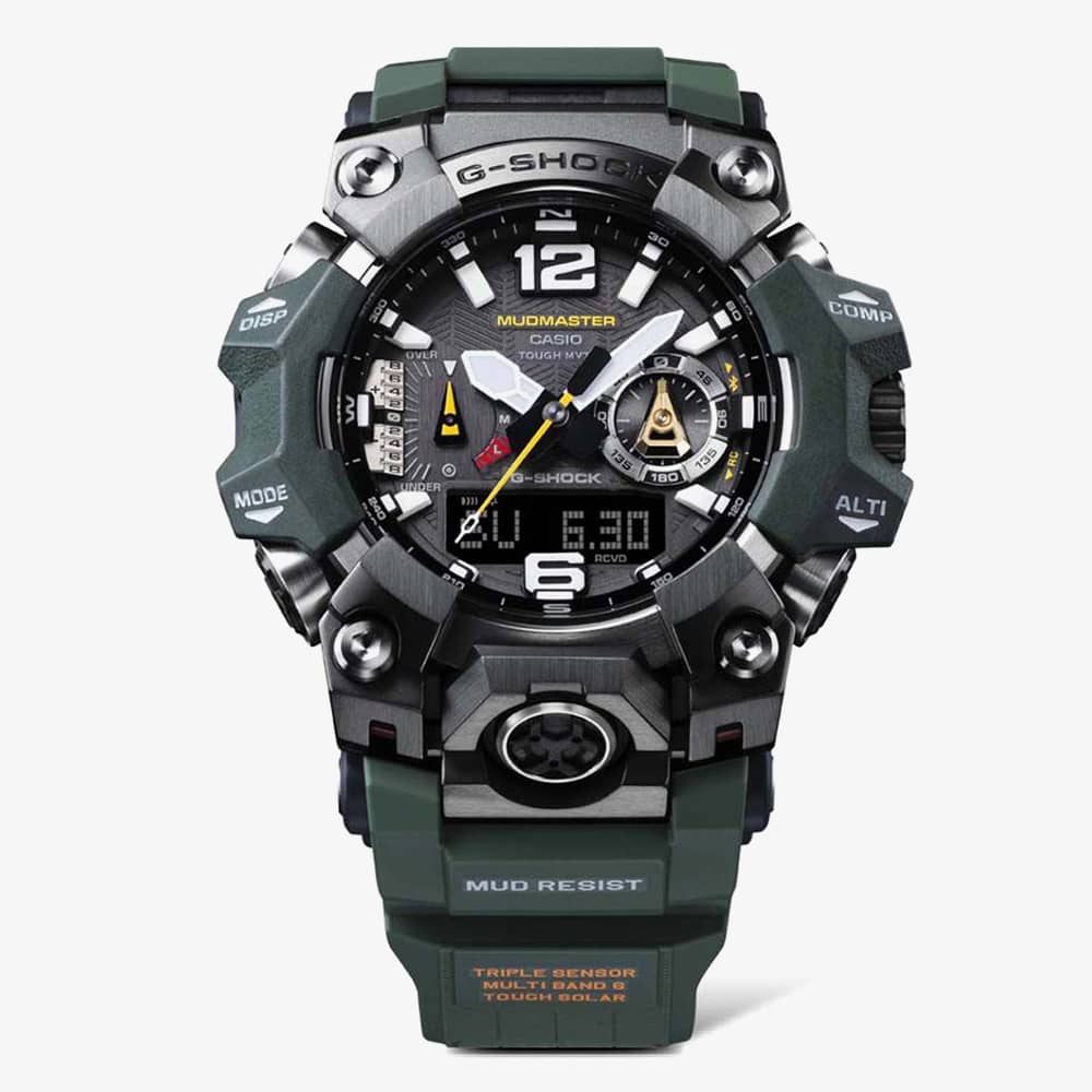 Casio G-Shock New Mudmaster Green Rubber Smartwatch GWG-B1000-3AER