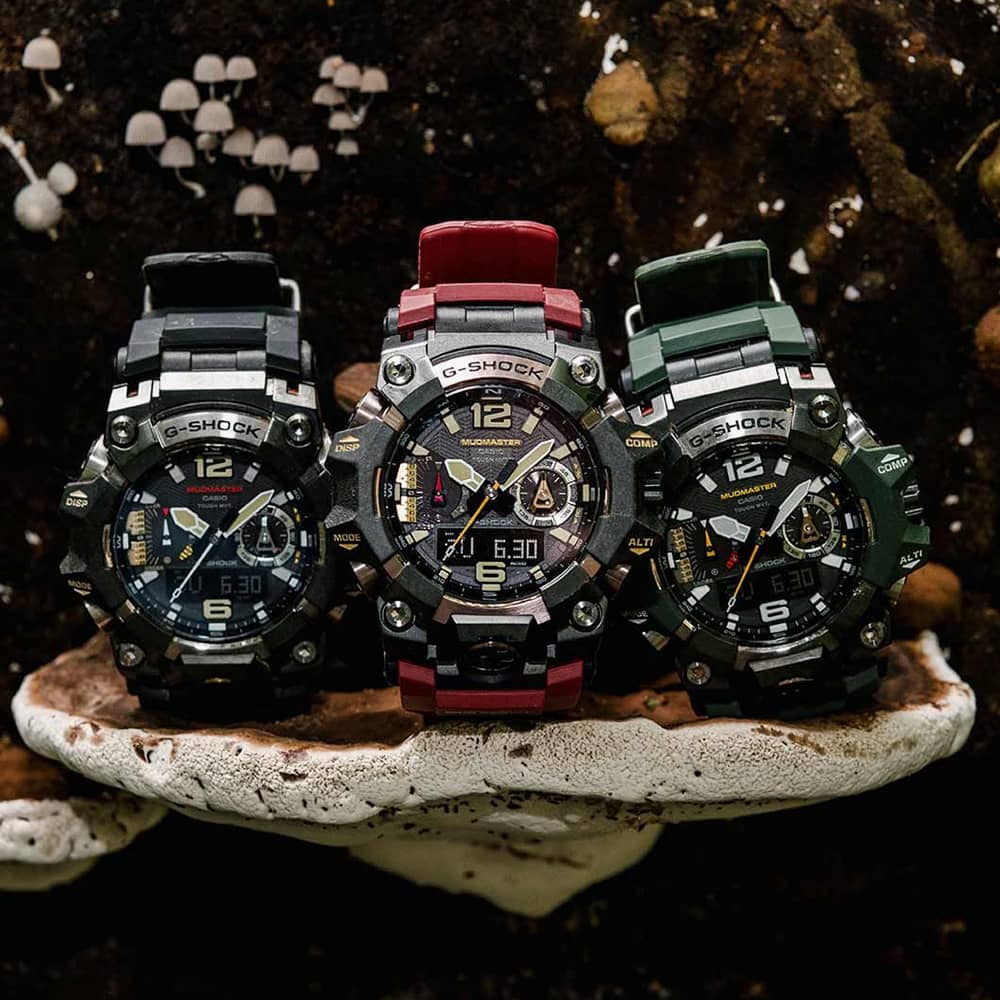 Casio G-Shock New Mudmaster Green Rubber Smartwatch GWG-B1000-3AER