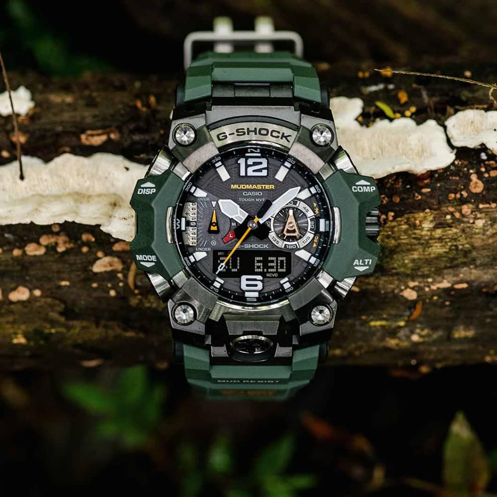 Casio G-Shock New Mudmaster Green Rubber Smartwatch GWG-B1000-3AER