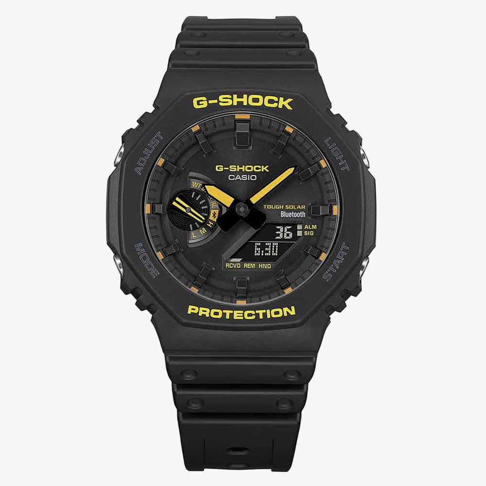 Casio G-Shock Caution Yellow Smart Watch GA-B2100CY-1AER