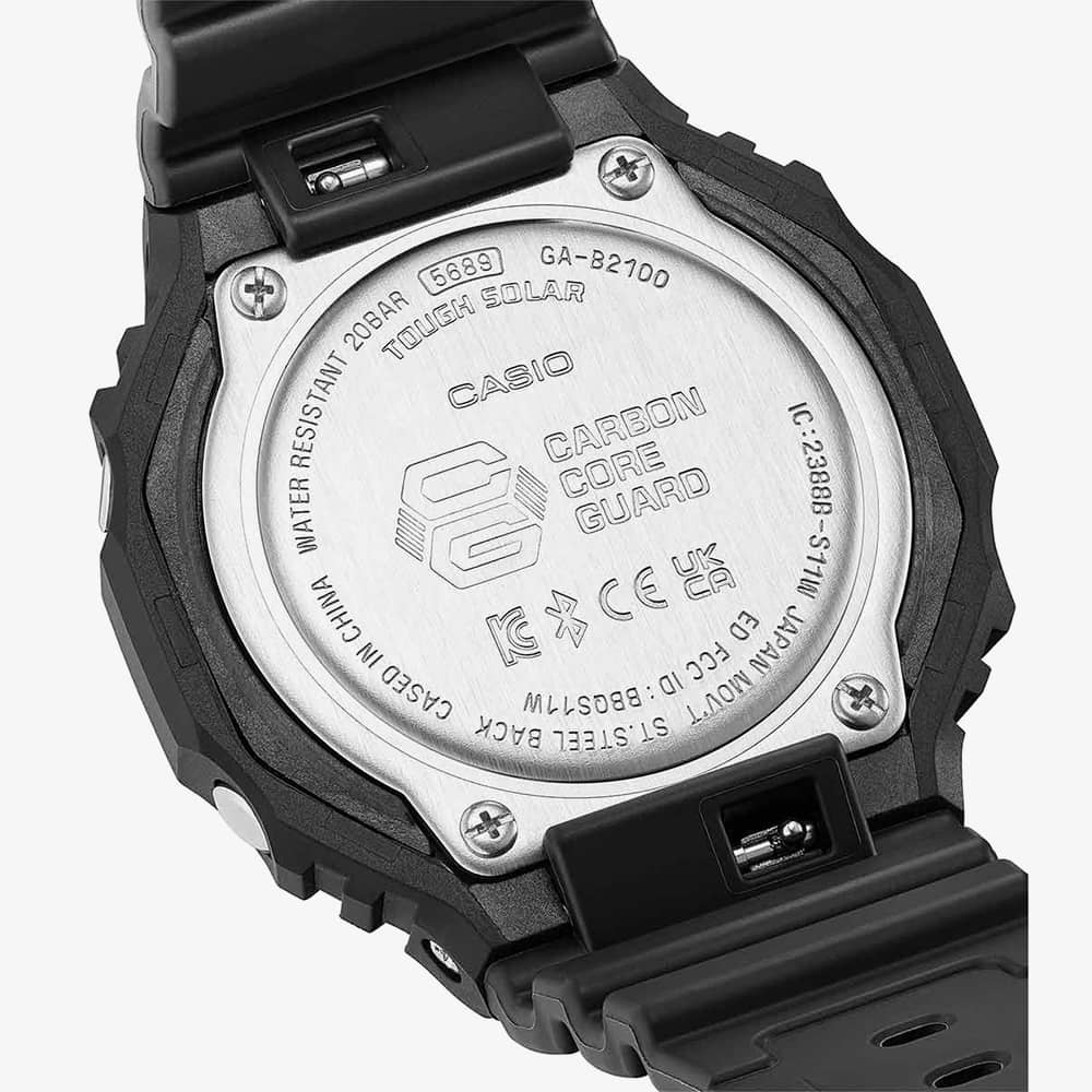 Casio G-Shock Caution Yellow Smart Watch GA-B2100CY-1AER