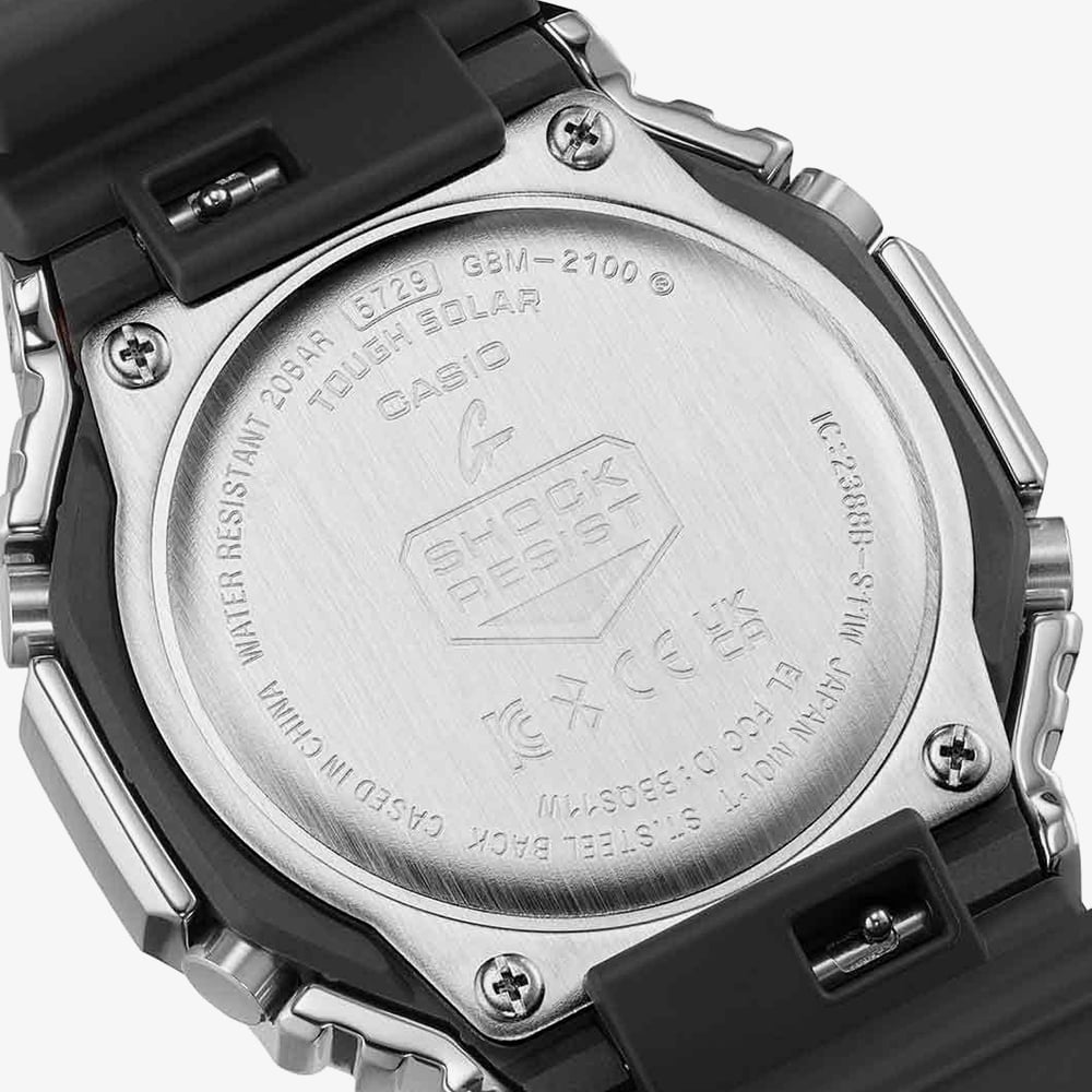 Casio G-Shock Metal Covered 2100 Blue Watch GBM-2100A-1A2ER
