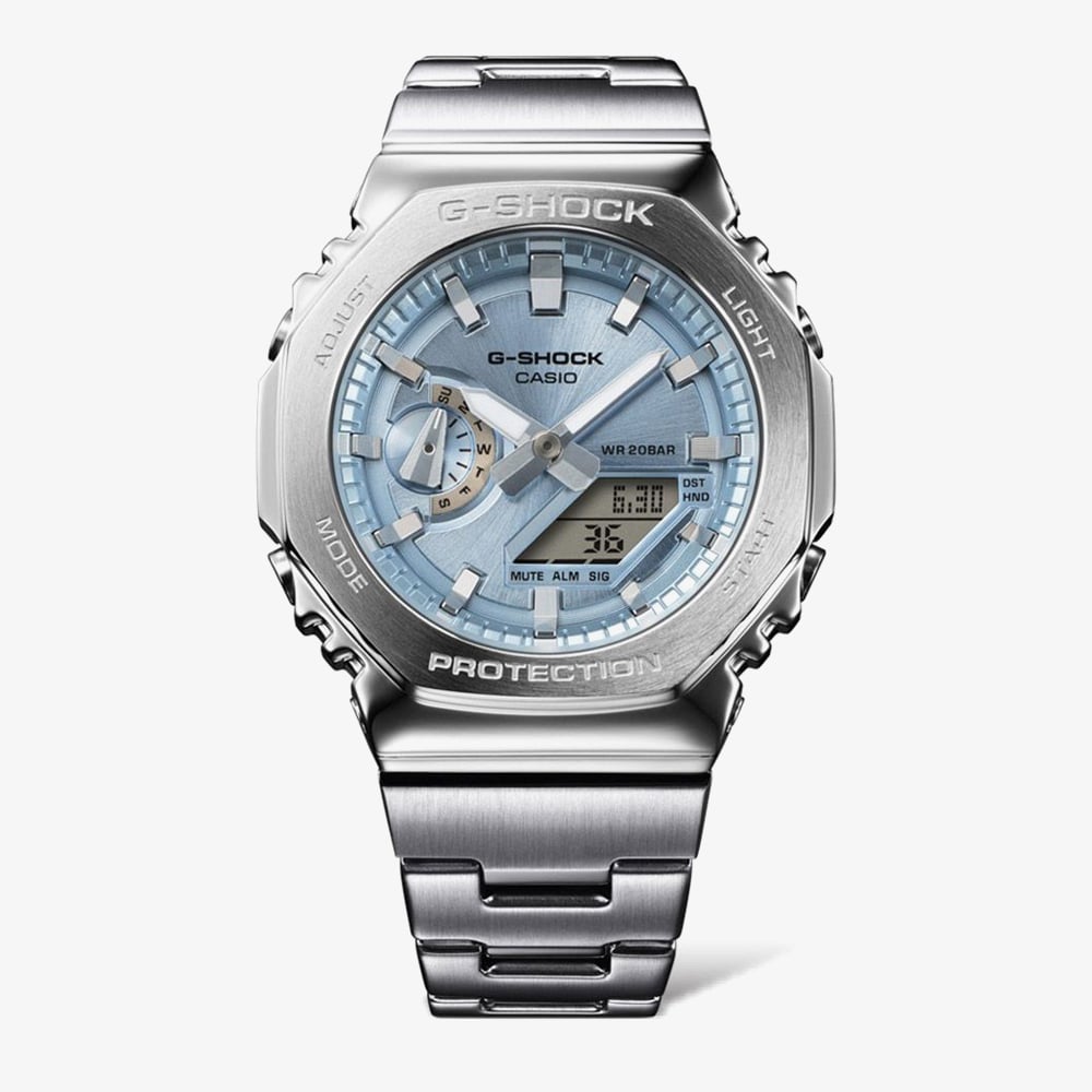 Casio G-Shock Blue Dual Display GM-2110D-2AER