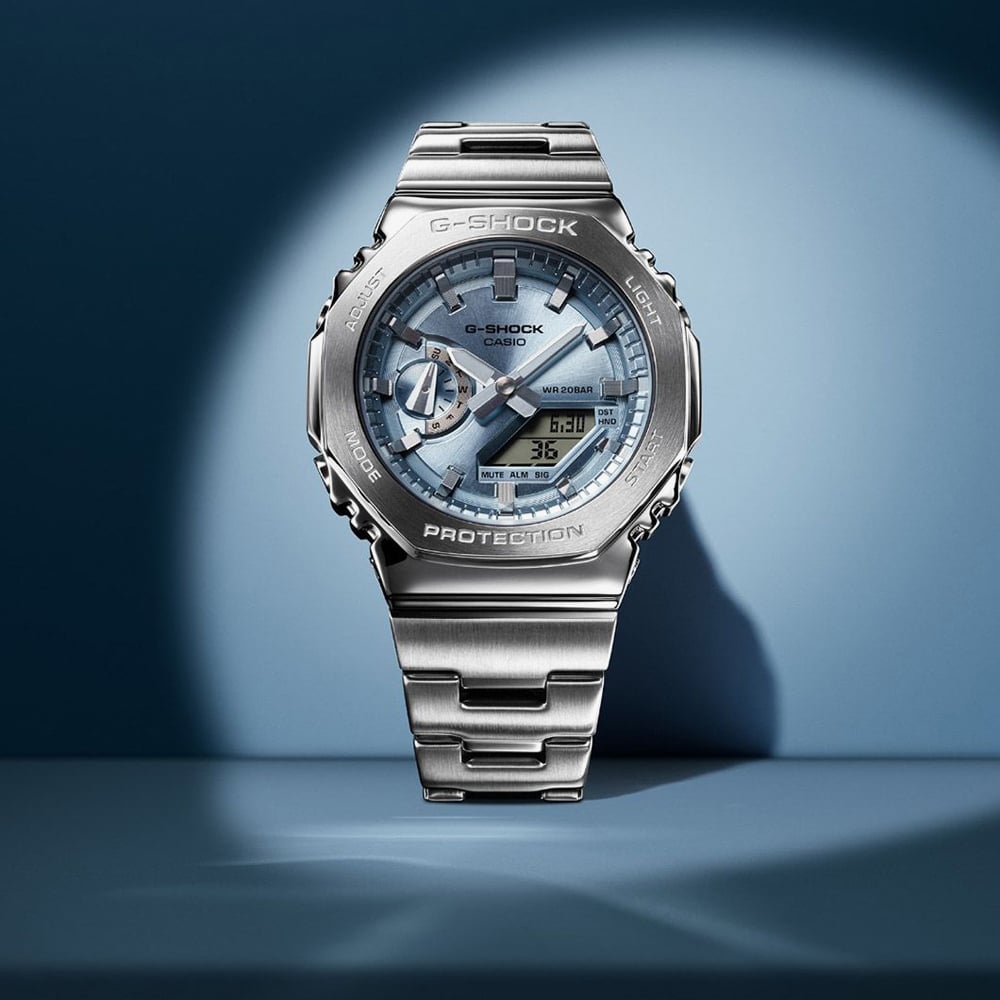 Casio G-Shock Blue Dual Display GM-2110D-2AER