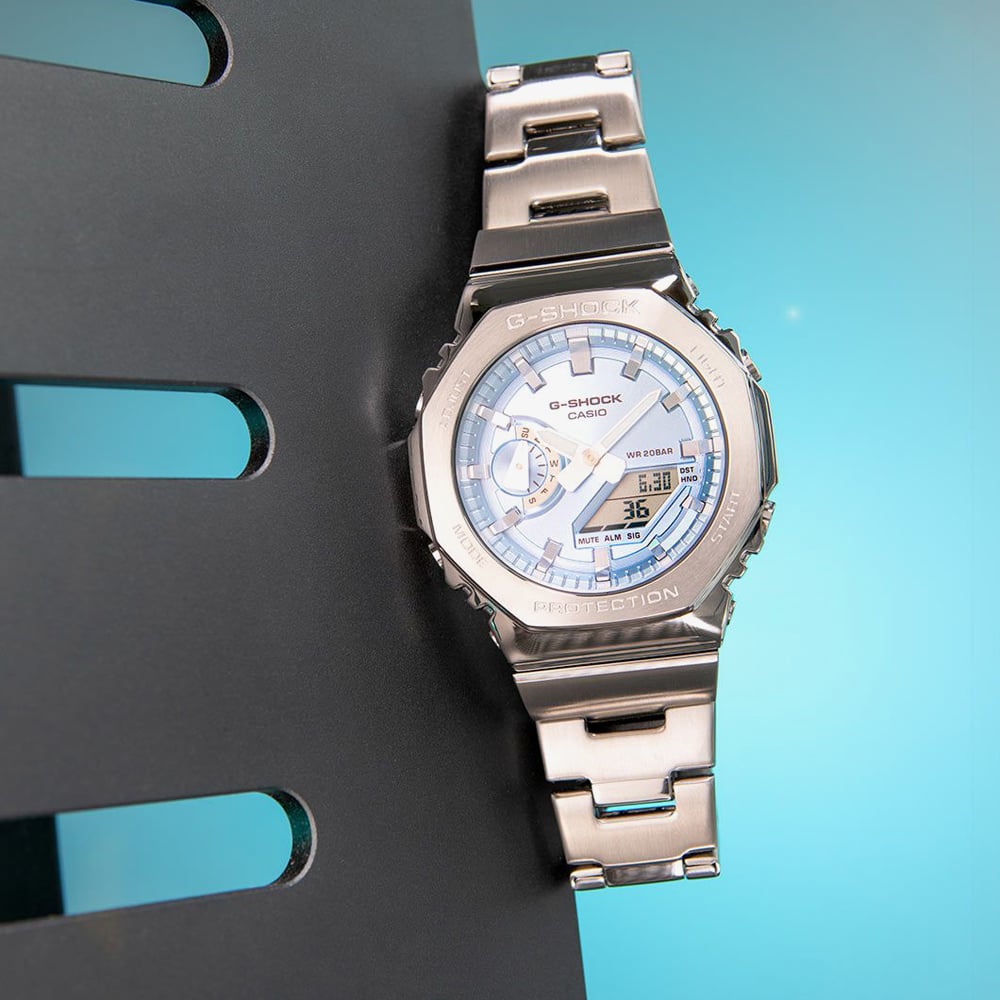Casio G-Shock Blue Dual Display GM-2110D-2AER