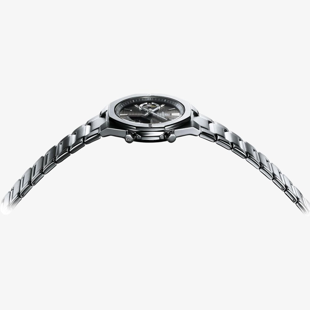 Casio Mens Edifice Grey Dial Dual Display Smart Watch ECB-S10D-8AEF