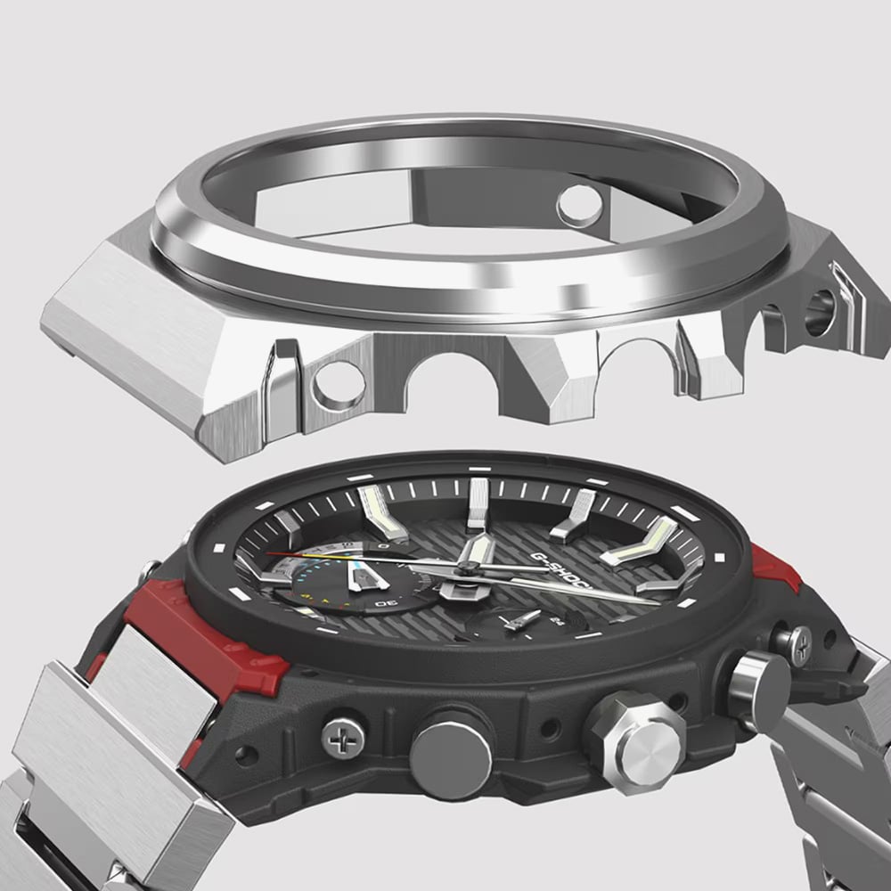 Casio G-Shock G-Steel GST-B1000 Series Black Dial Bracelet Watch GST-B1000D-1AER