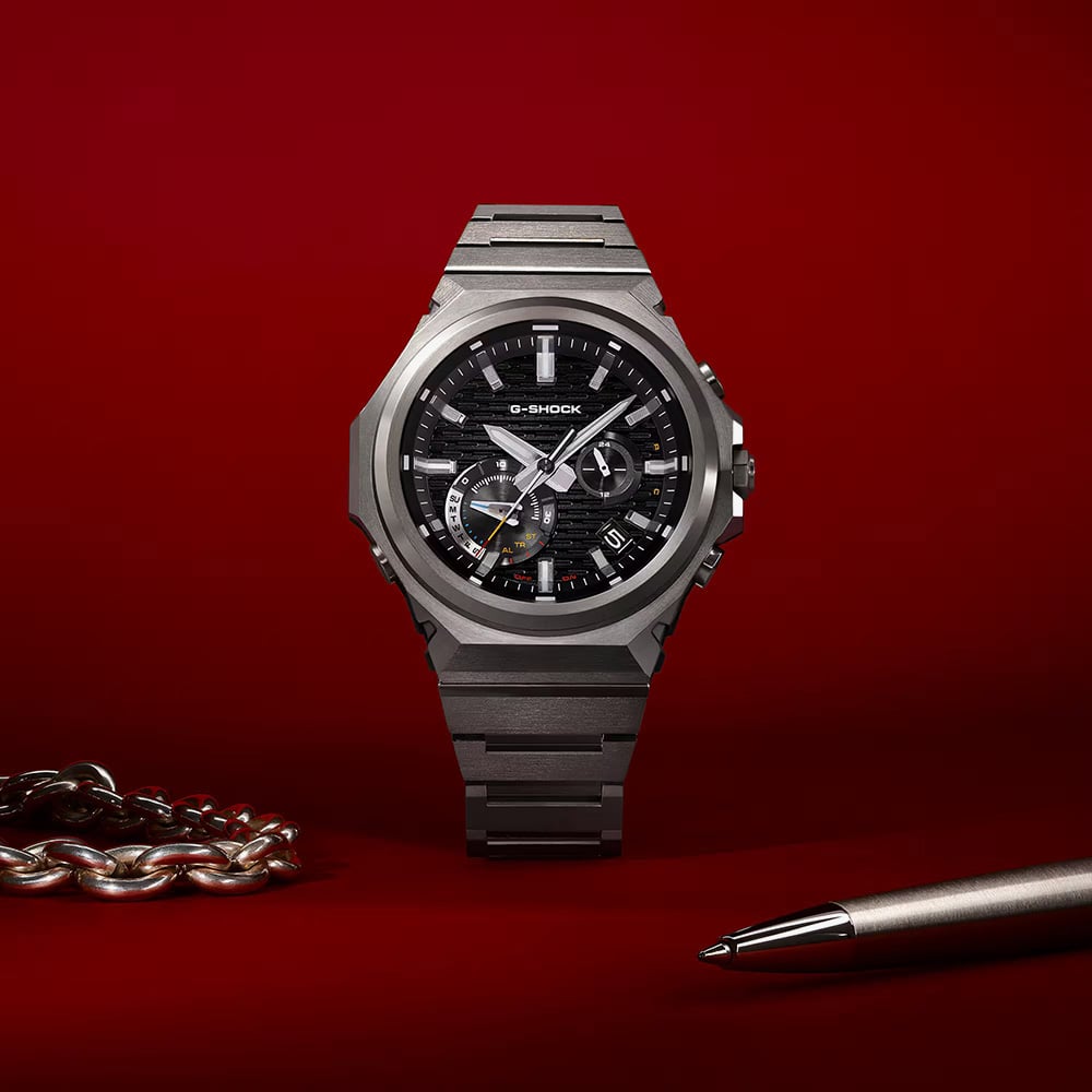 Casio G-Shock G-Steel GST-B1000 Series Black Dial Bracelet Watch GST-B1000D-1AER