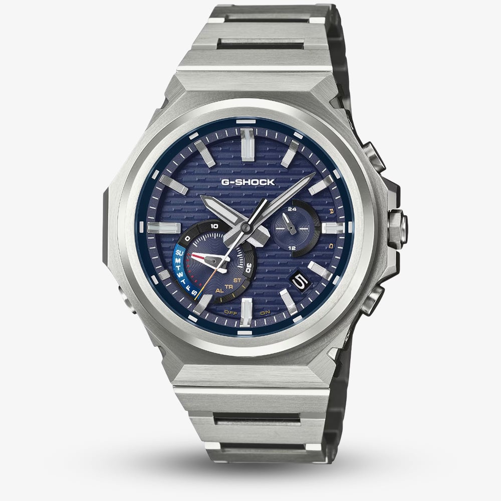 Casio G-Shock G-Steel GST-B1000 Series Blue Dial Bracelet Watch GST-B1000D-2AER